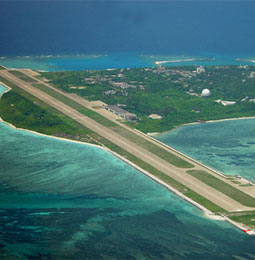 Military airport in Hainan Military airport in Hainan